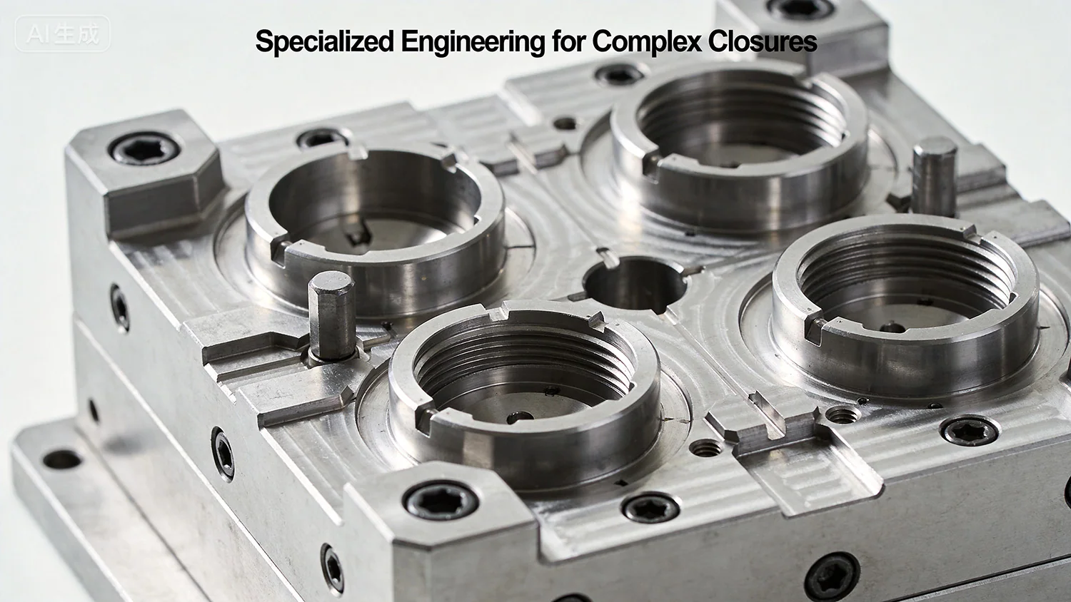 Advanced cap mould engineering