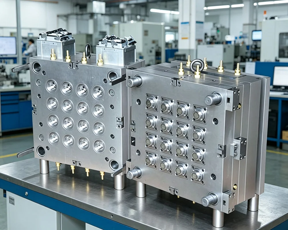 32 Cavity Mineral Water Closure Cap Mould | High-Speed Water Bottle Cap Injection Mould Manufacturer in China