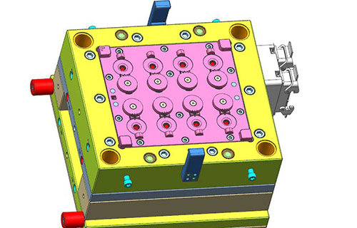 Detergent flip top cap mould