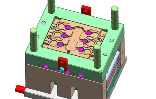 Lotion disc top cap mould
