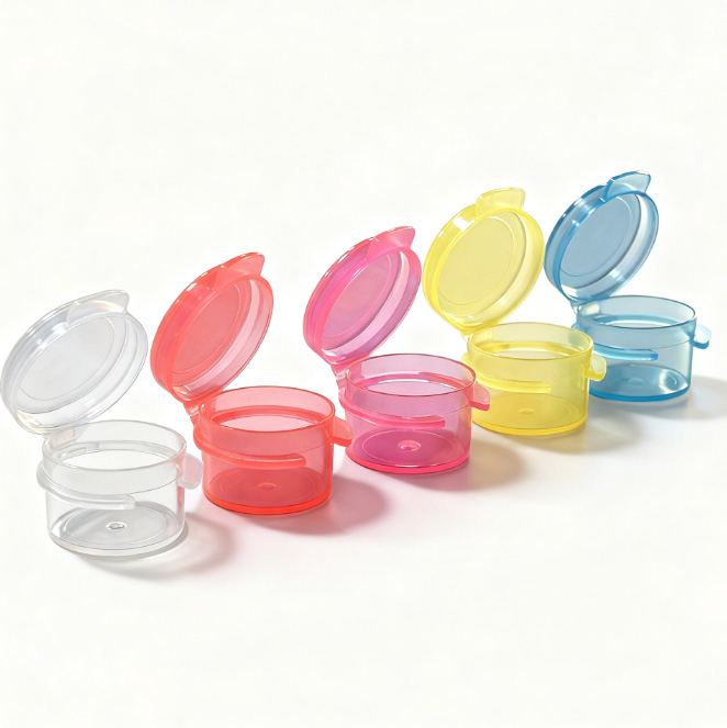 Living‑Hinge Flip‑Top Cap