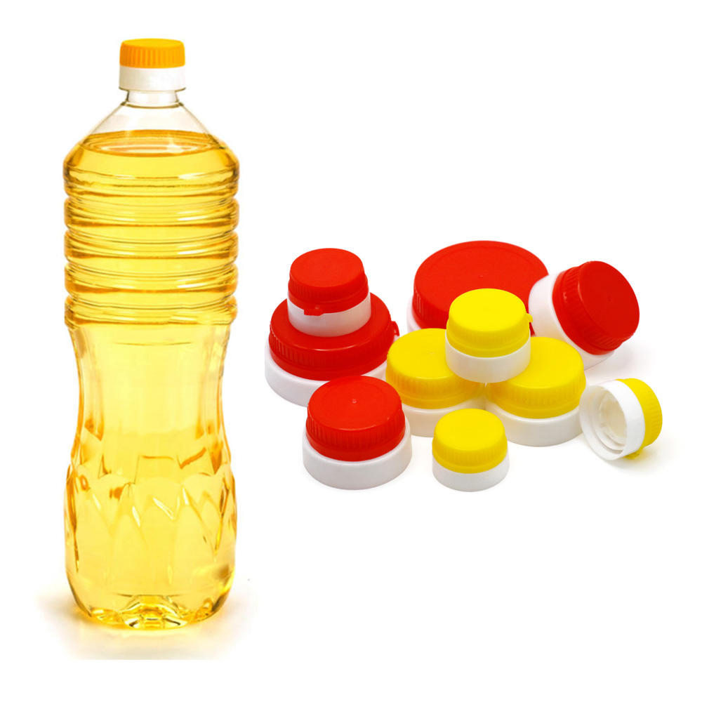 Oil cap with measuring insert