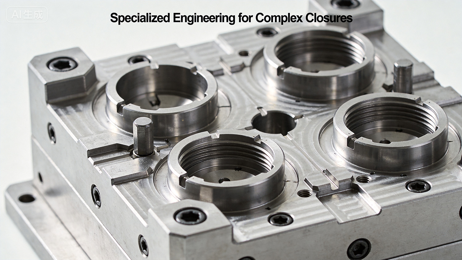 Advanced cap mould engineering