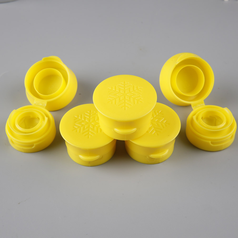 Flip top cap sample 6